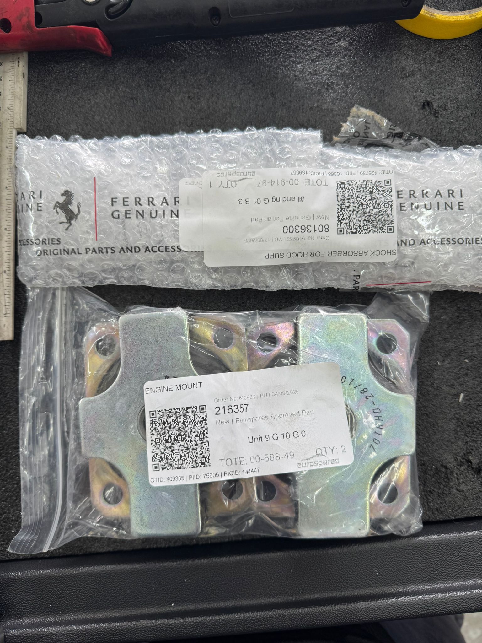 Completed Ferrari F430 service