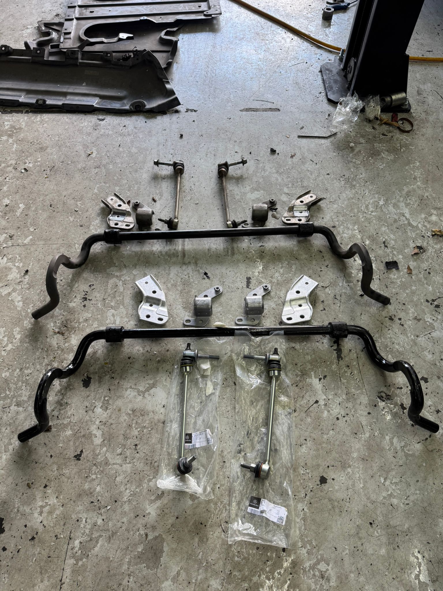 Anti-roll bar replacement